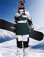 Vista 16 de Chaquetas de esquí para hombre, abrigos de snowboard para mujer, chaqueta impermeable para deportes de invierno, resistente al viento, cálida Todo