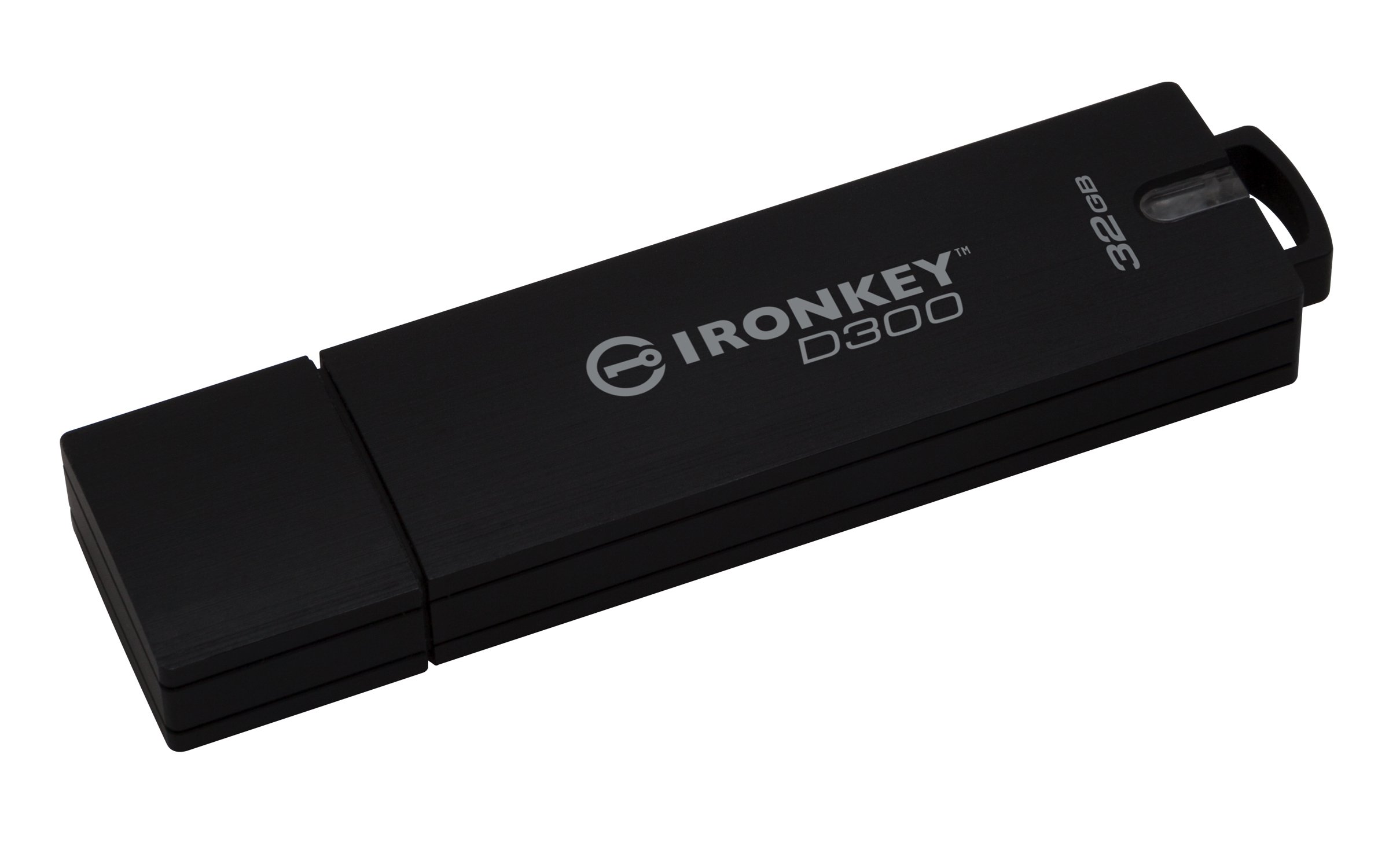 Kingston IronKey D300 - Memoria cifrada USB 3.0 de 32 GB