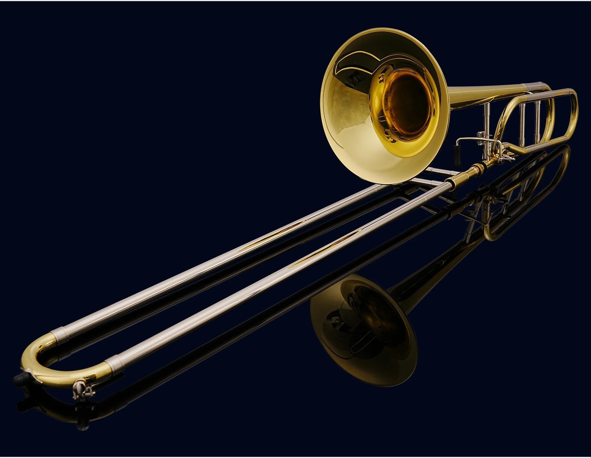 Bb-Posaune Blechblasinstrument Gold Anfänger Professionelle Leistung Profiposaune