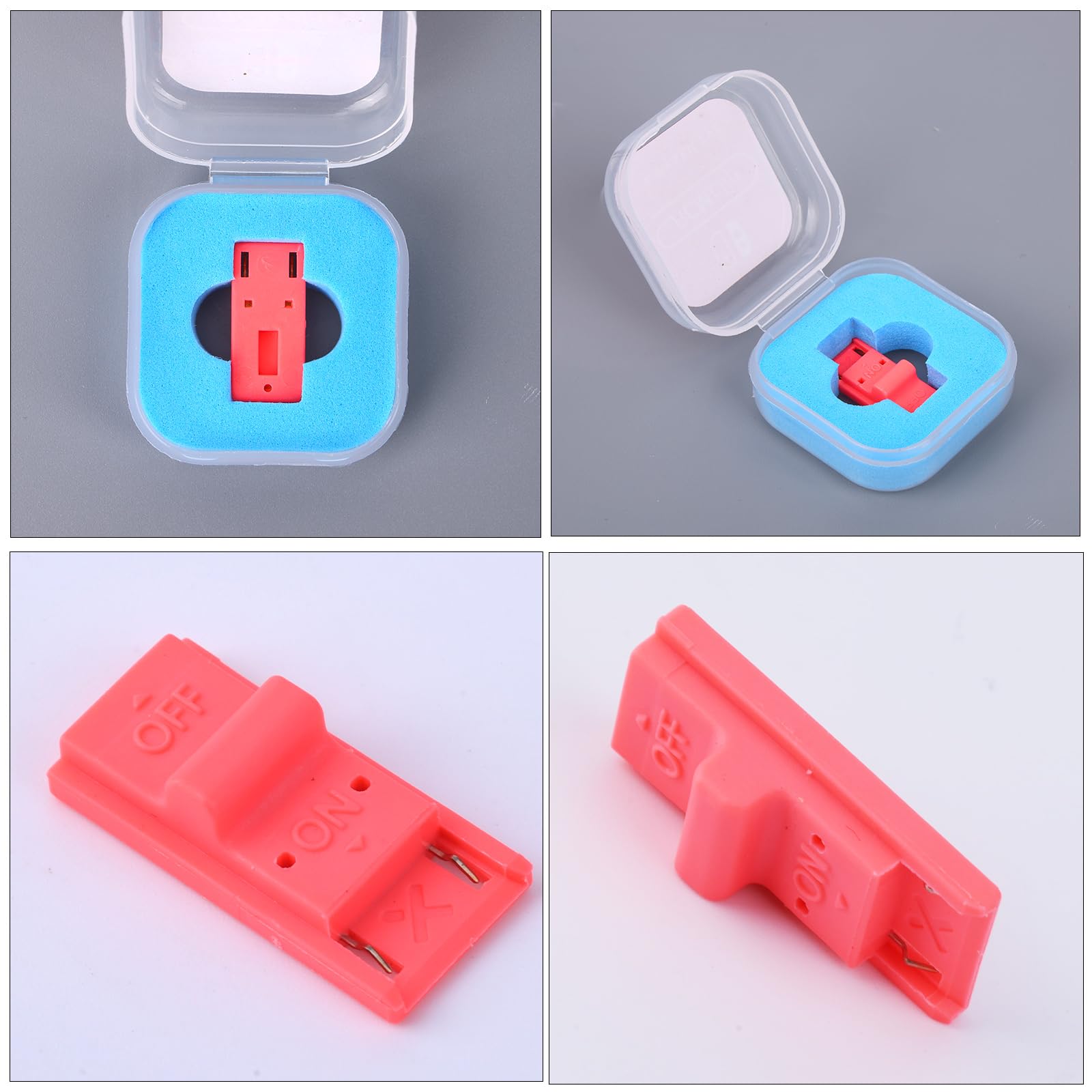 BTFO Jig RCM Compatible con Switch Consola, Loader RCM de Plástico Herramienta Cortocircuito Plantilla con Cepillo Limpieza Polvo para Accesorios Recuperación de Consolas Videojuegos