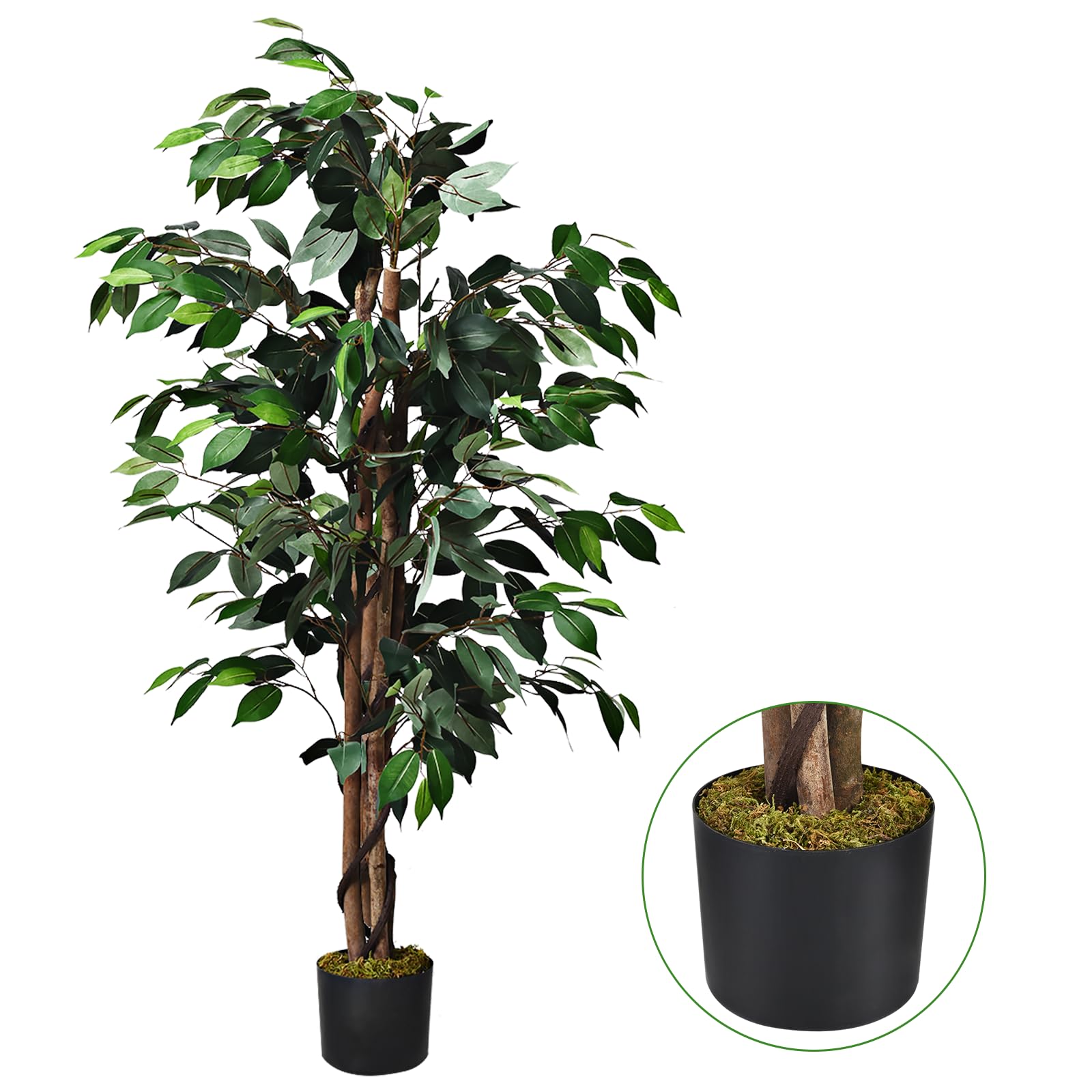 【人気商品】Tangkula 観葉植物 フェイクグリーン 120cm フェイク TANGKULA 観葉植物 フェイク 120cm フェイクグリーン 人工観葉植物