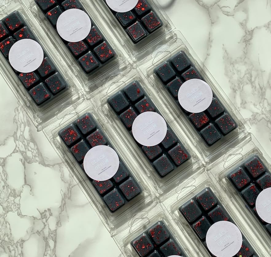 The Marvelous Candle Studio Black Opium Wax Melt Snapbar Clamshell | 100% Vegan Soy Wax | Luxury Long Lasting Melts | Handmade in London - Image 6