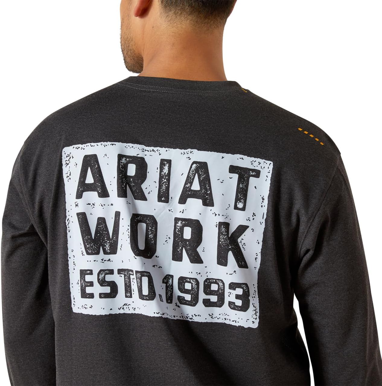 ARIAT Mens Rebar Workman Brickyard T-Shirt - Image 4