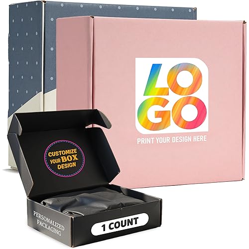 Custom Full Color Mailer Boxes 14"x10"x4" – Personalized Printed Packaging with Logo | Shipping Solutions for Small Business, Retail, Subscription, Gift, or E-Commerce Branding (QTY 1)