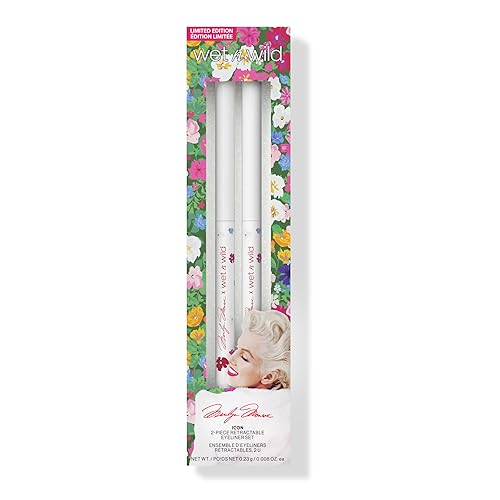 wet n wild Marilyn Monroe Collection Icon - Delineador de ojos retráctil (2 piezas)
