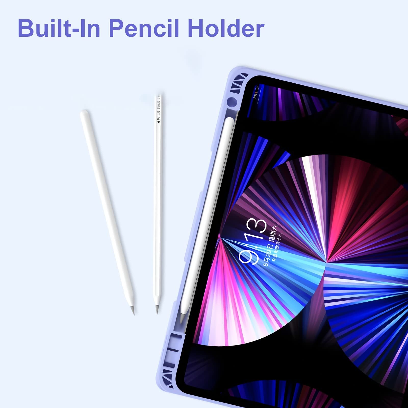 Etui na klawiaturę do iPada 10th Generation 10.9 cal 2022[Polski Layout] [Gładzik Multi-Touch] [Wbudowany uchwyt ołówka] Magnetyczna odłączana klawiatura bezprzewodowa,Pink
