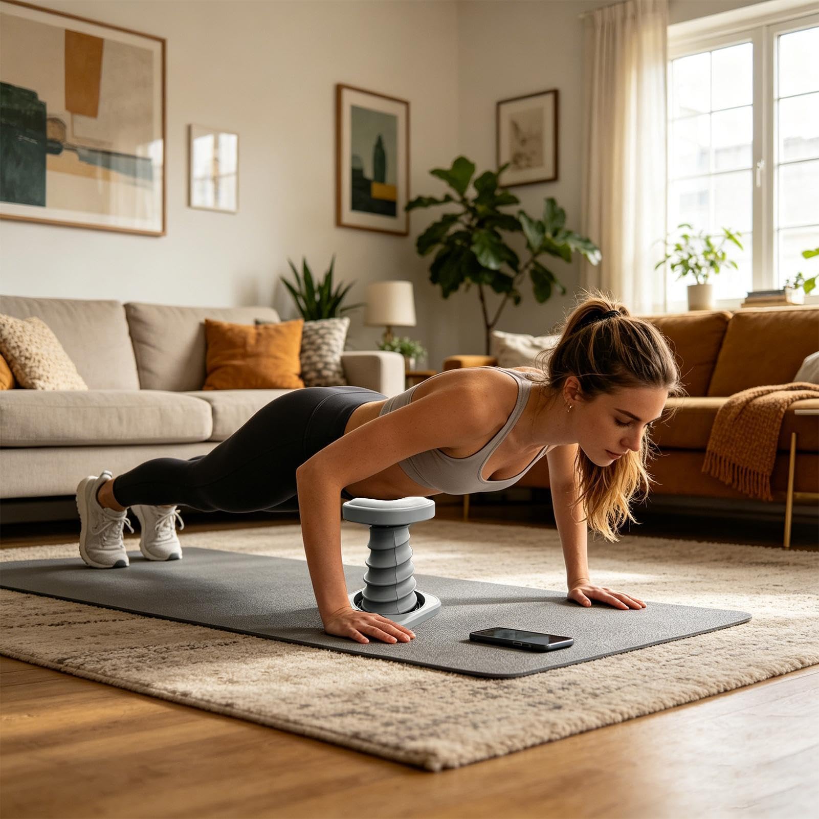 Push Up Assistant Bar, trener siłowy z automatycznym odbiciem, elastyczne narzędzie push-up, domowa siłownia sprzęt do budowania mięśni, trwały stojak podtrzymujący trening całego ciała, przenośne