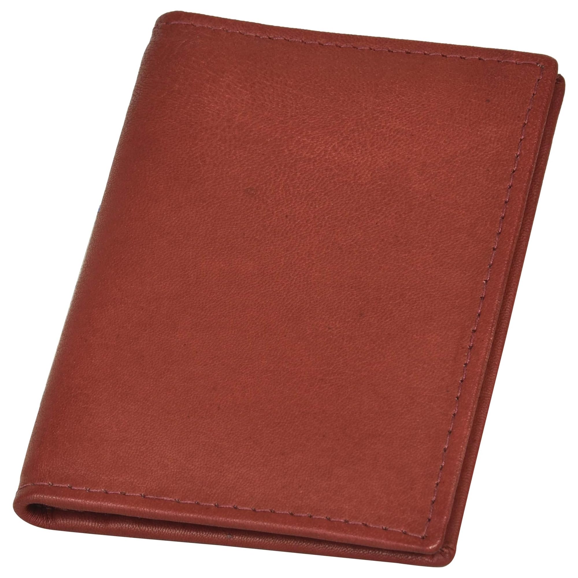 LeatherBoss Small Plain Credit Card Holder Wallet
