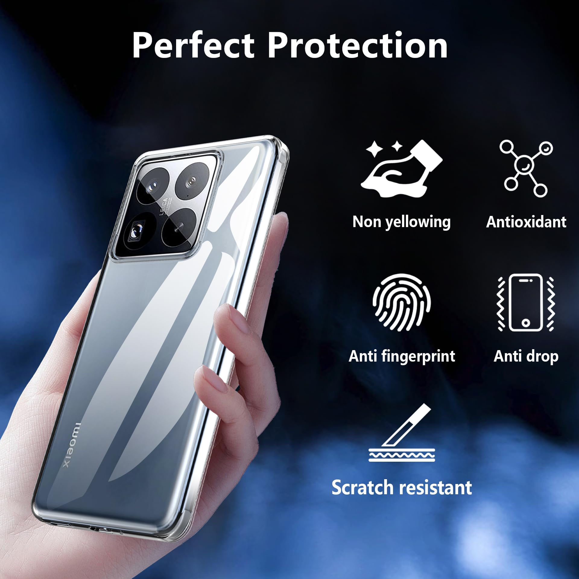 YUXING Cover per Xiaomi Redmi Note 10 Pro 4G Custodia