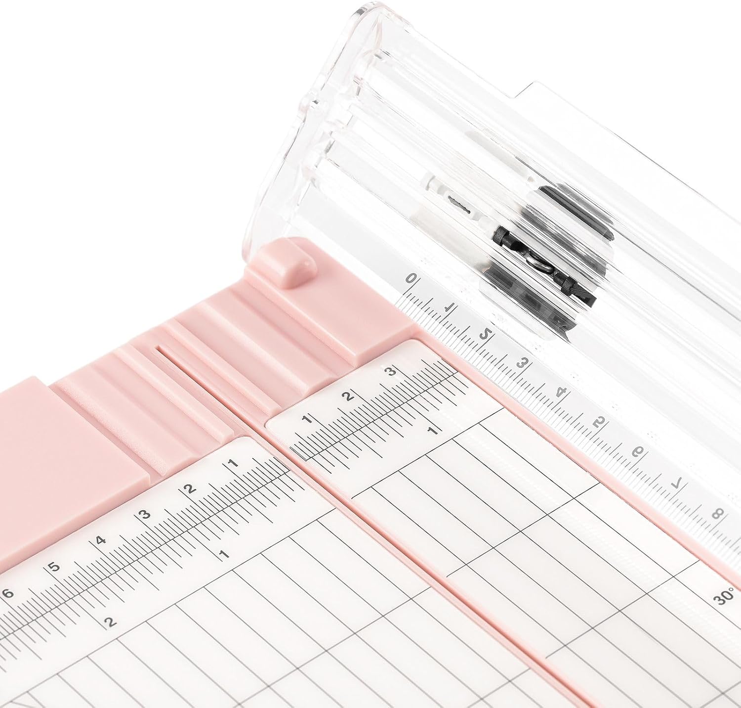 Vaessen Creative Trimmer and Scoring Board 6" for Scrapbooking, Cardmaking and Other Paper Crafts, Pink, 15,2 x 30,5 cm