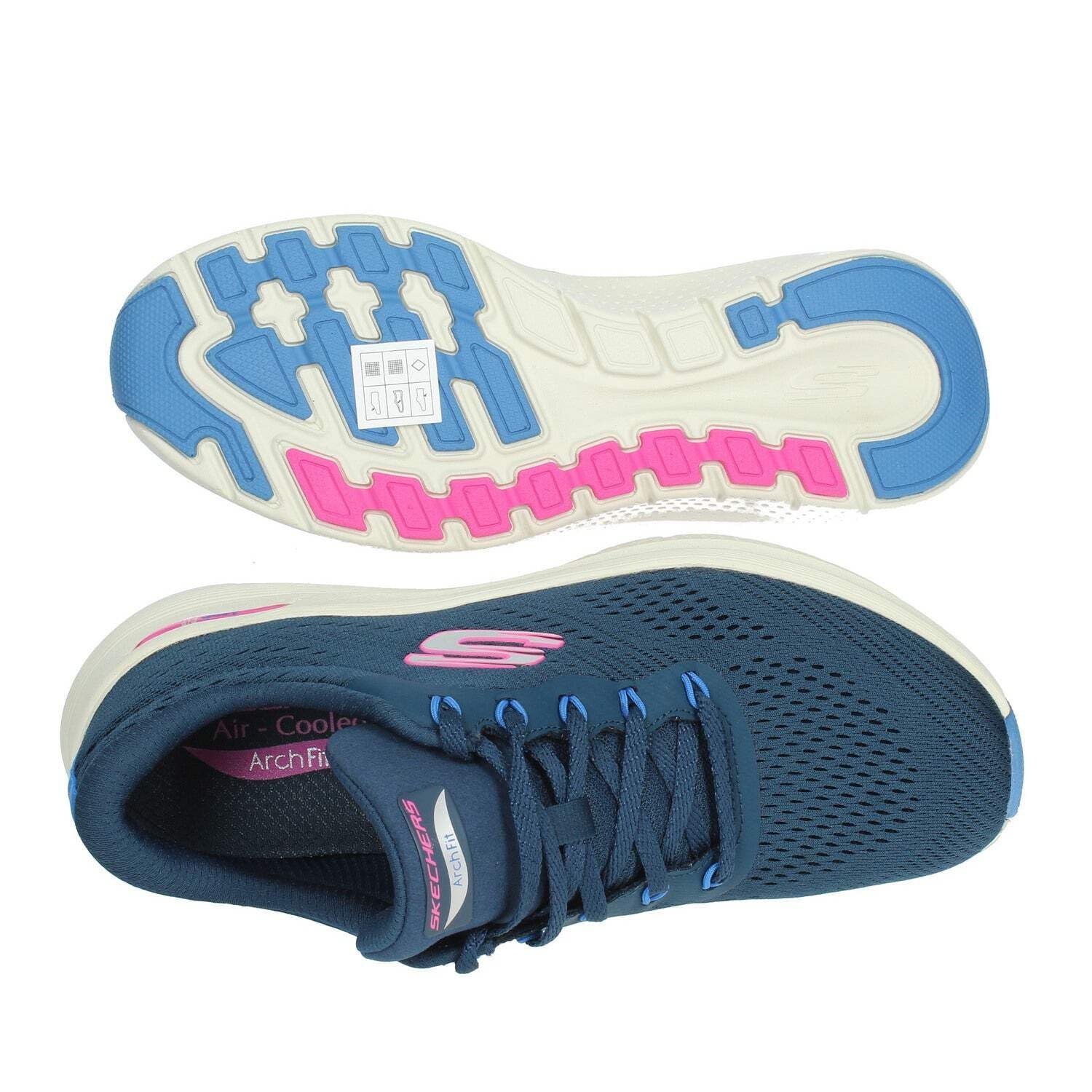 Skechers Mujer Arch Fit 2.0 Big League Trainers