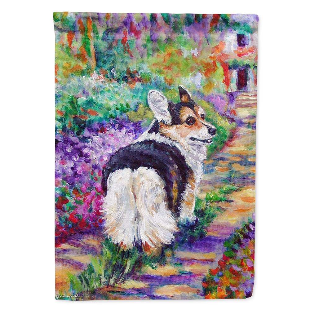 Drapeau de jardin Corgi Caroline's Treasures 7297 CHF grande toile