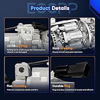 Vista 3 de ECCPP Compresor de CA 2001-2010 apto para Chrysler PT Cruiser 2.4L 2003-2005 para Dodge Neon para Dodge SX 2.0 2.4L AC Compresor con embrague 4