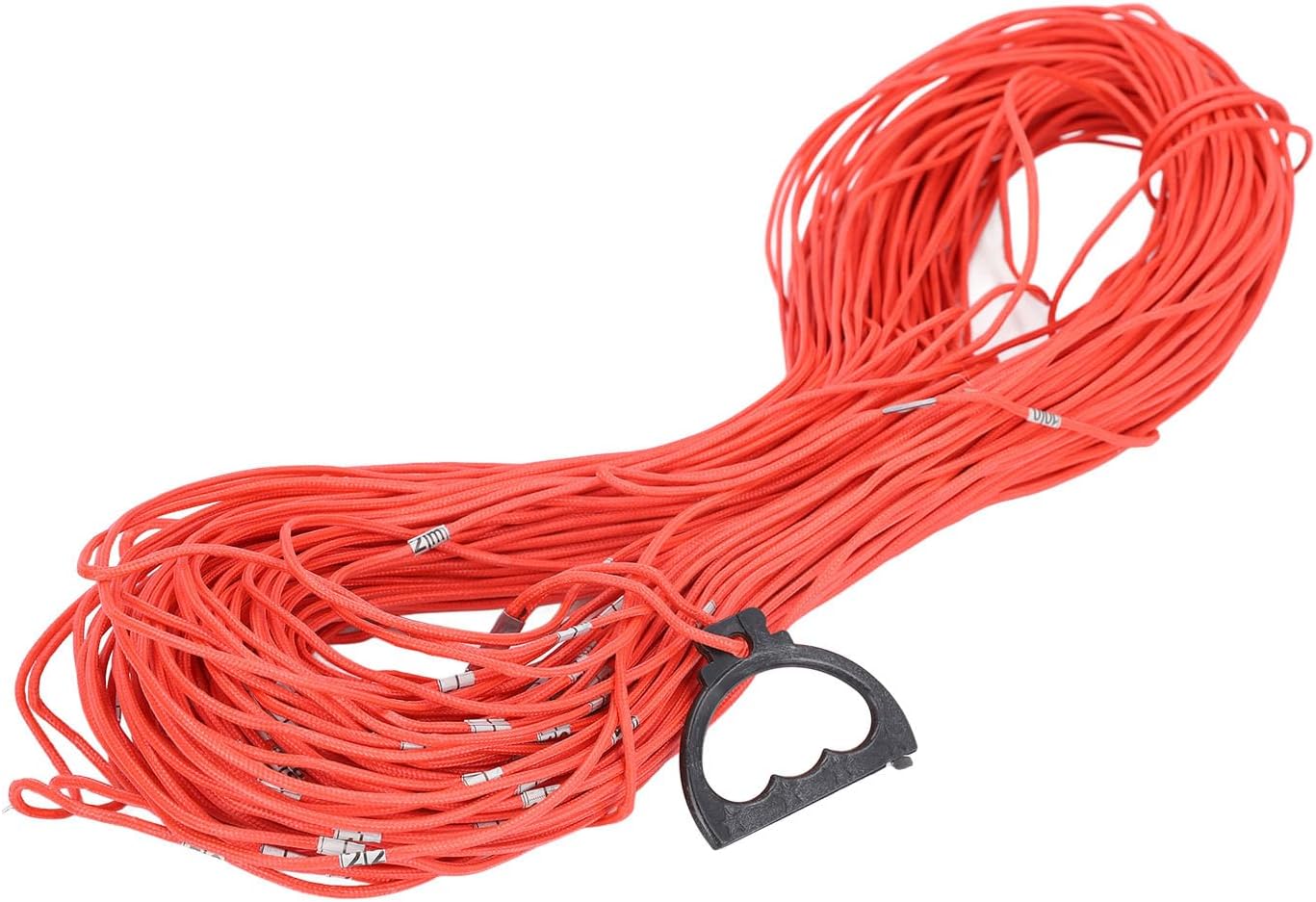 Deep Well Measuring Rope Clear Scale 328.1ft Nylon Industrial Measuring Rope for Long Distance Measurement