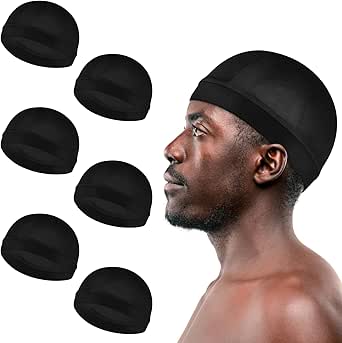 Lot De 2 Skull Caps (bonnets Sous Casque) | Tissu Respirant, Taille élastique 52-62 Cm | Pour Vélo, Moto, Running | Noir Et Blanc