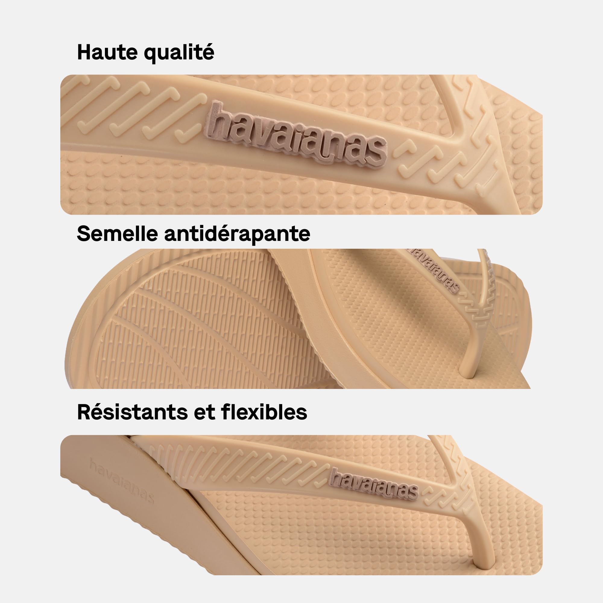 Havaianas High Platform Ii Femme FlipFlop Golden 34 EU
