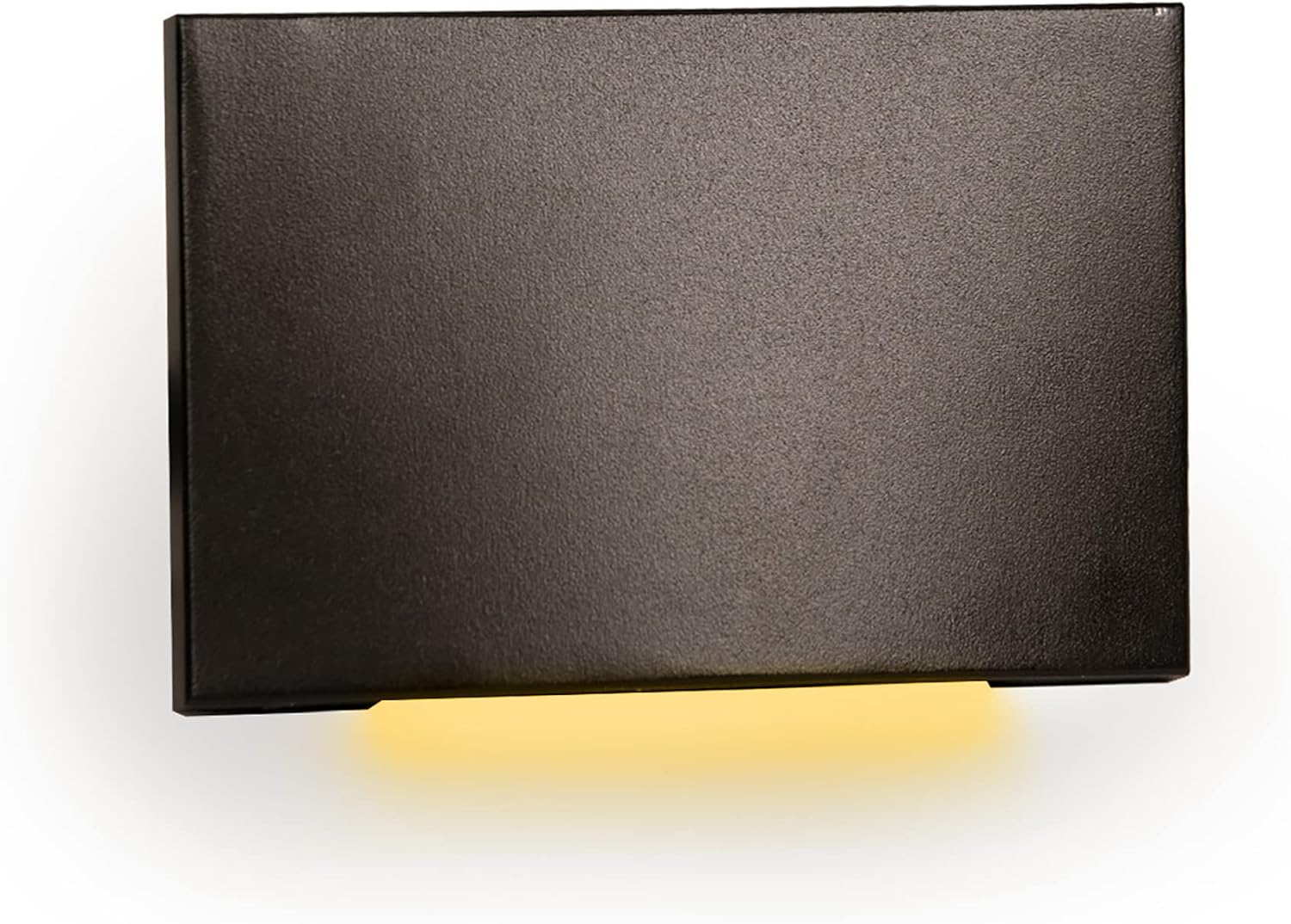 WAC Landscape Lighting, LEDme 120V LED Horizontal Scoop Indoor and Outdoor Step and Wall Light Amber 1800K LED in Bronze