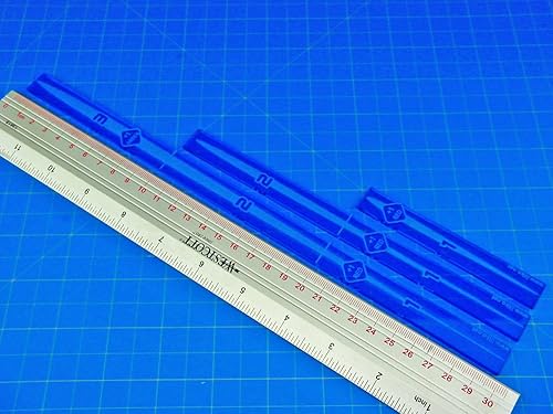 Miniatura 2 de LITKO Space Fighter - Juego de manómetros de fuego multirango, compatible con Star Wars X-Wing, juego de 3 (azul fluorescente)