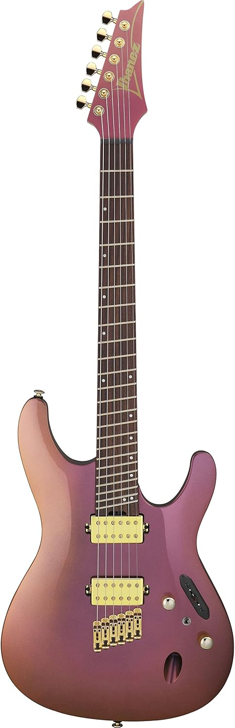 Ibanez Axe Design Lab SML721 Electric Guitar - Rose Gold Chameleon