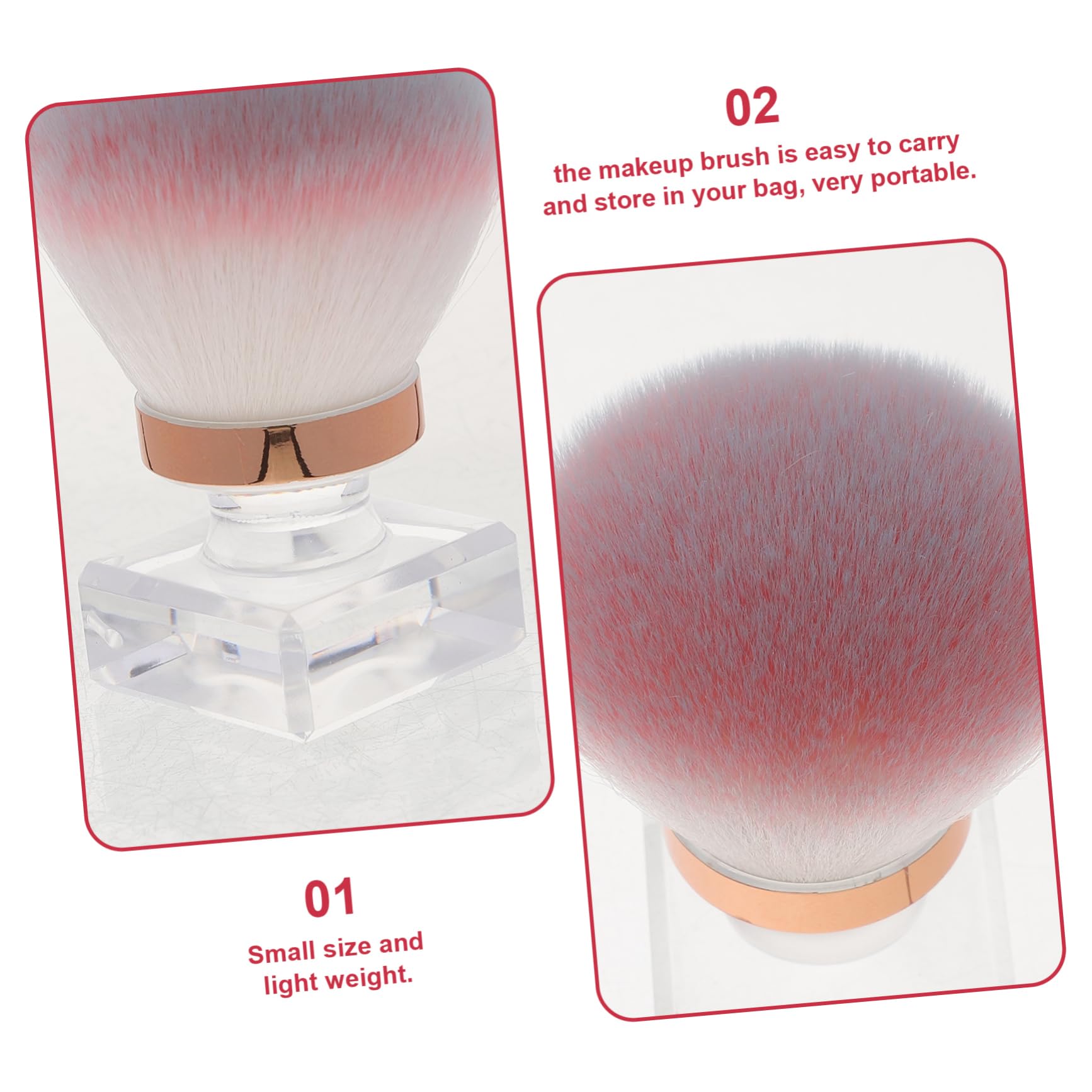 FOMIYES Blush Brush Precision Highlighter Brush Small Makeup Brush Blush Brush for Cheeks Powder Brush for Women