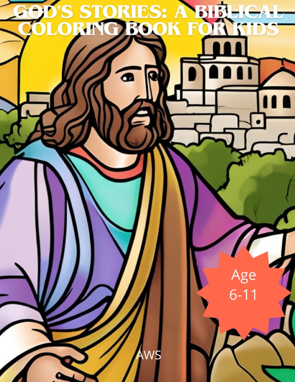 God's Stories: A Biblical Coloring Book for Kids