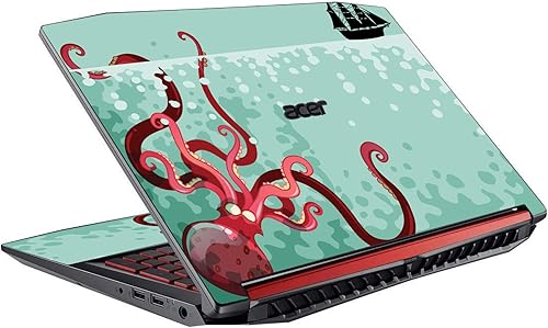 Miniatura 36 de LidStyles - Kit de vinilo de protección para Acer Nitro 5 AN515-51 (MTS negro)