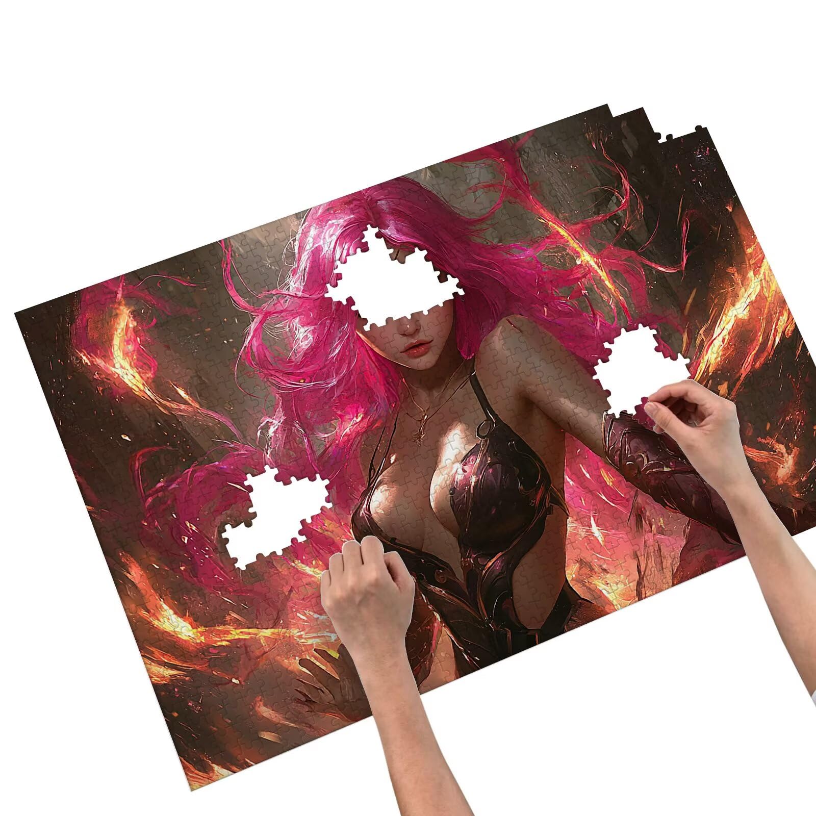 Puzzle 2000 elementów, puzzle 2000 elementów drewnianych dla dorosłych, gra edukacyjna DIY z pudełkiem na prezent dla dorosłych, grube i wytrzymałe drewno, puzzle do dekoracji, pomysł na prezent dla