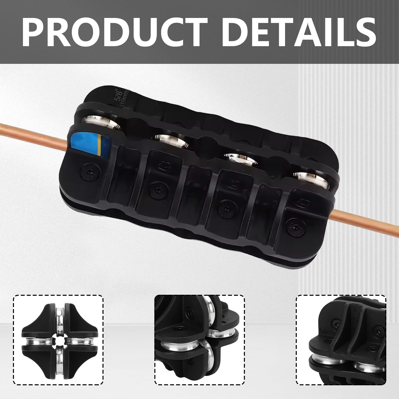 Enderezador De Tubos, Herramienta para Doblar Conductos De Freno Enderezador Manual De Tubos Mangueras Enrolladas para Tubos De Acero Aluminio Y Cobre Conductos De Freno