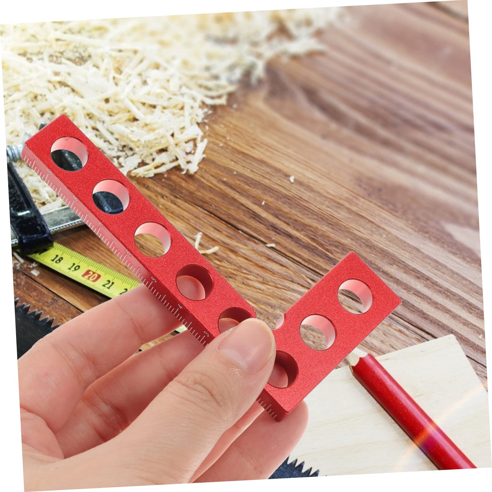 jojofuny 3 Pezzi Righello Di Misurazione Ad Angolo Retto Strumento Quadrato Righello A Forma Di L Per Macchinisti Metrico Per Carpenteria Lavorazione Del Legno