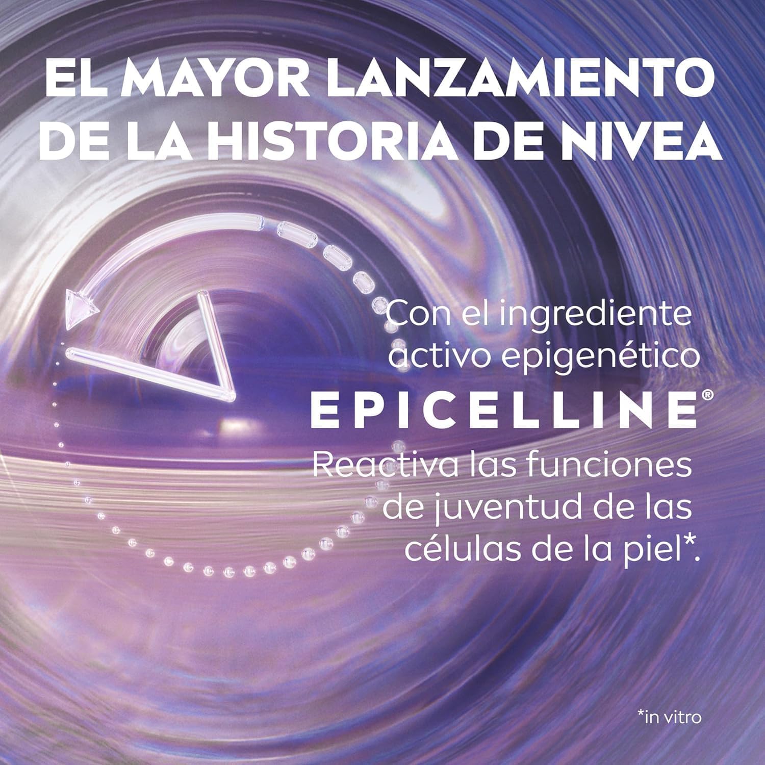 NIVEA Pack Cellular Epigenetics Cuidado facial Antiedad - Serum Facial Rejuvenecedor con Epicelline 30ml + Crema de Día FP30 - Revierte la Edad de la Piel