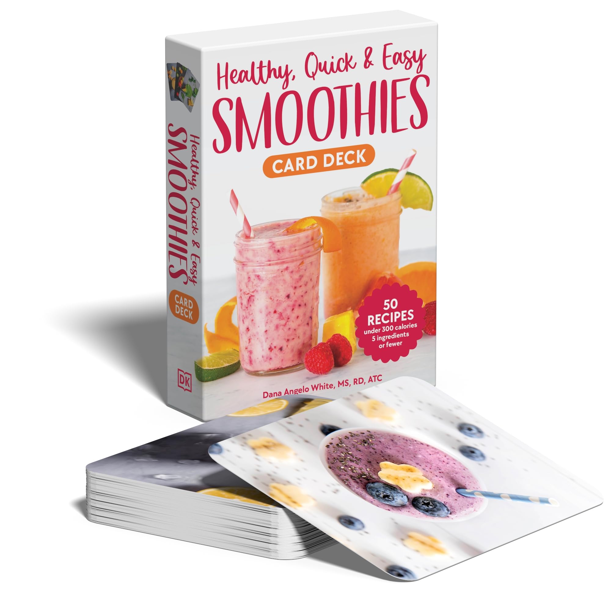 Healthy, Quick & Easy Smoothies Deck by Dana Angelo White (Cards)