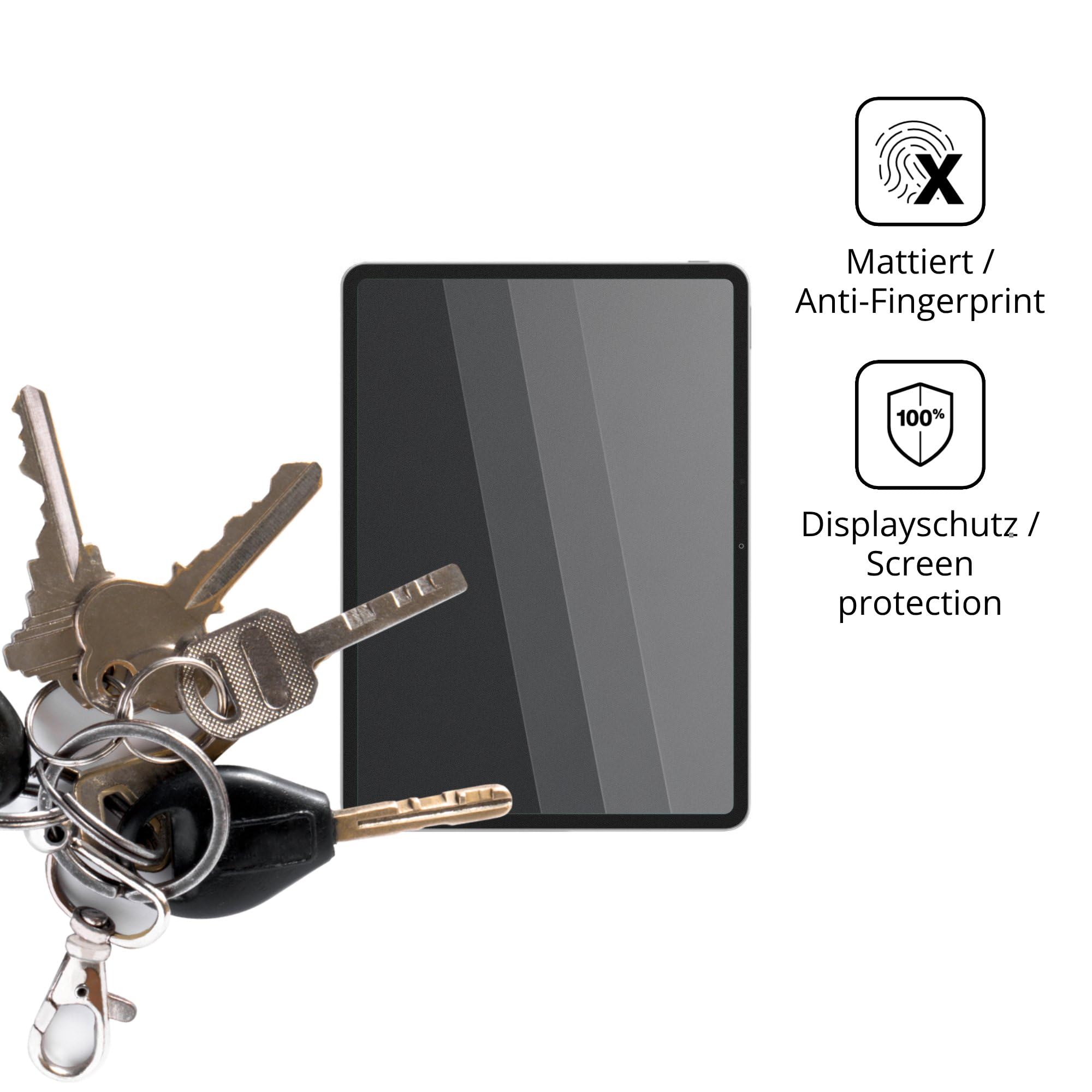 dipos Protector de Pantalla Antiespía para iQOO Pad5c | Película protectora mate, filtro de privacidad 4 vías, ajuste perfecto, antiarañazos, sin burbujas, autoadhesivo
