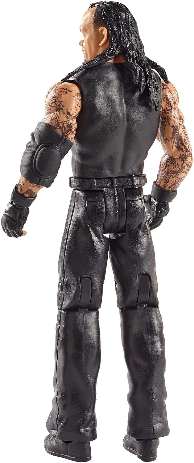WWE Undertaker Action Figure, Posable 6-in Collectible for Ages 6 Years Old & Up