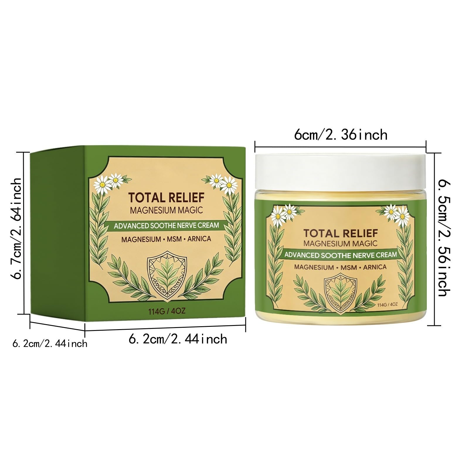 Muscolo Relief Cream 114g, Non-Greasy Soothing Night Lotion