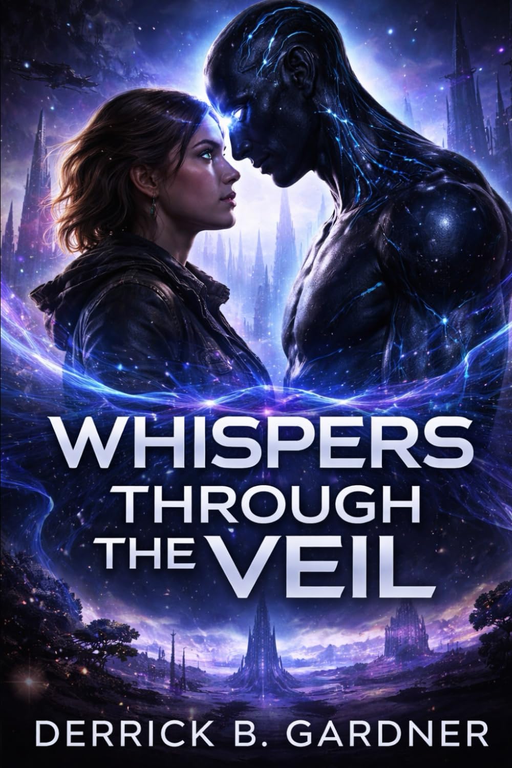 WHISPERS THROUGH THE VEIL: An Alien Invasion Telepathy Thriller Romance.