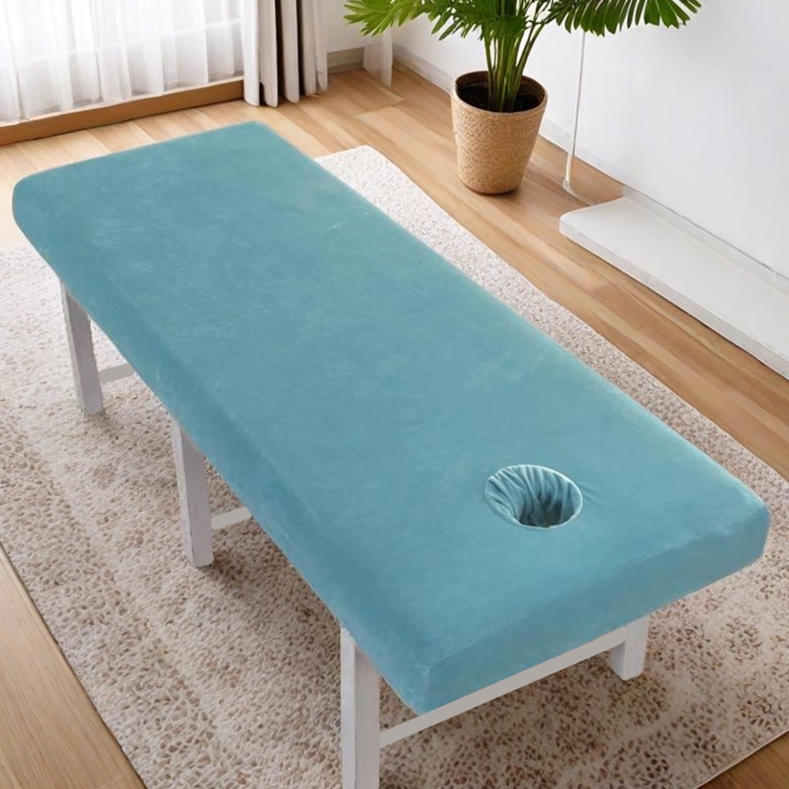 Amazon.co.jp: グリーン,70x190cm/2.2x6.2ft,顔穴付きフリース 