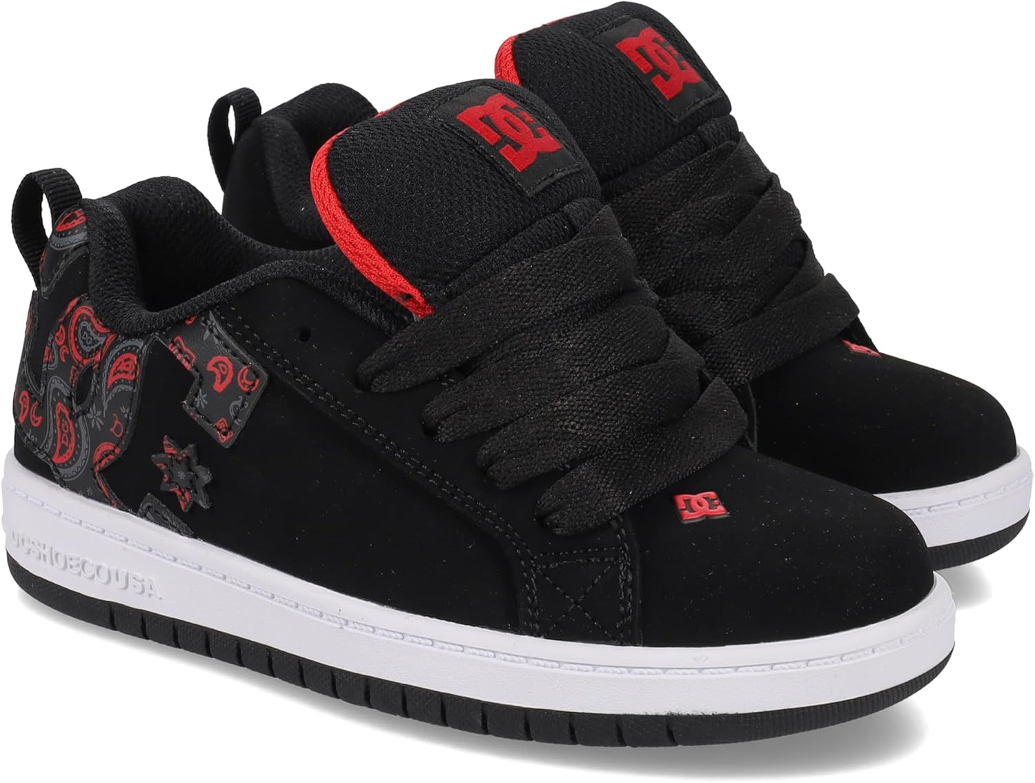 DC Youth Court Graffik Skate Shoe (Little Kid/Big Kid)