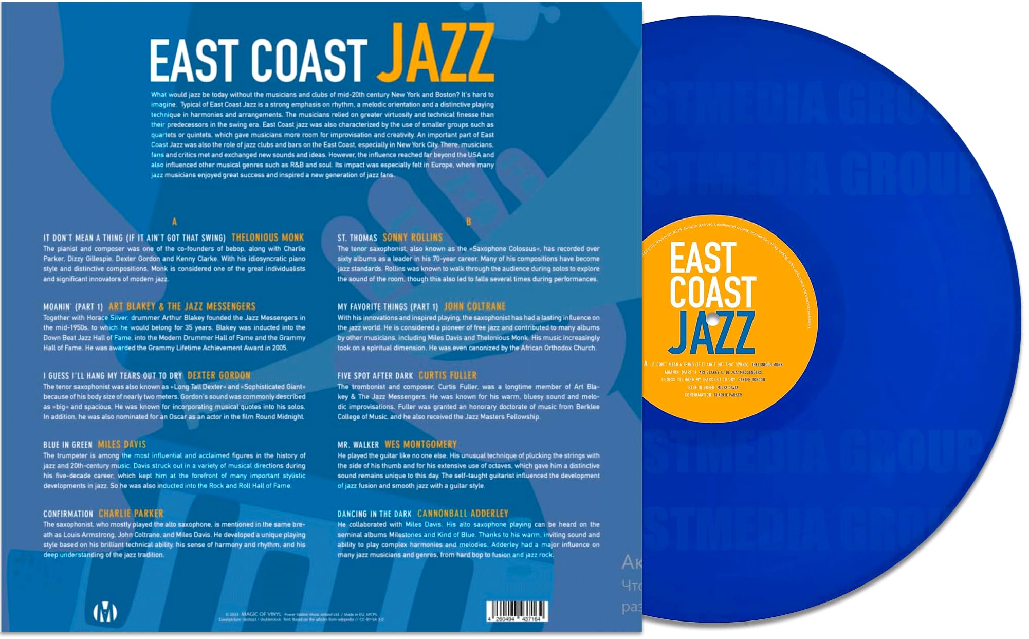 East Coast Jazz Coloreado