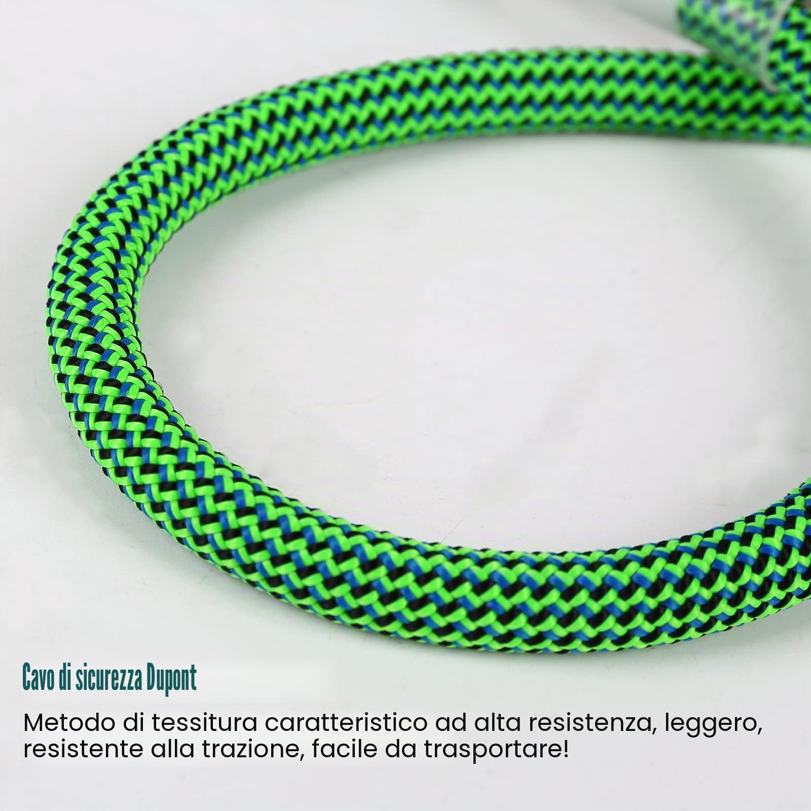 Cintura di sicurezza intermedia Connect Adjust, regolabile Belay Station Sling, 15-95 cm