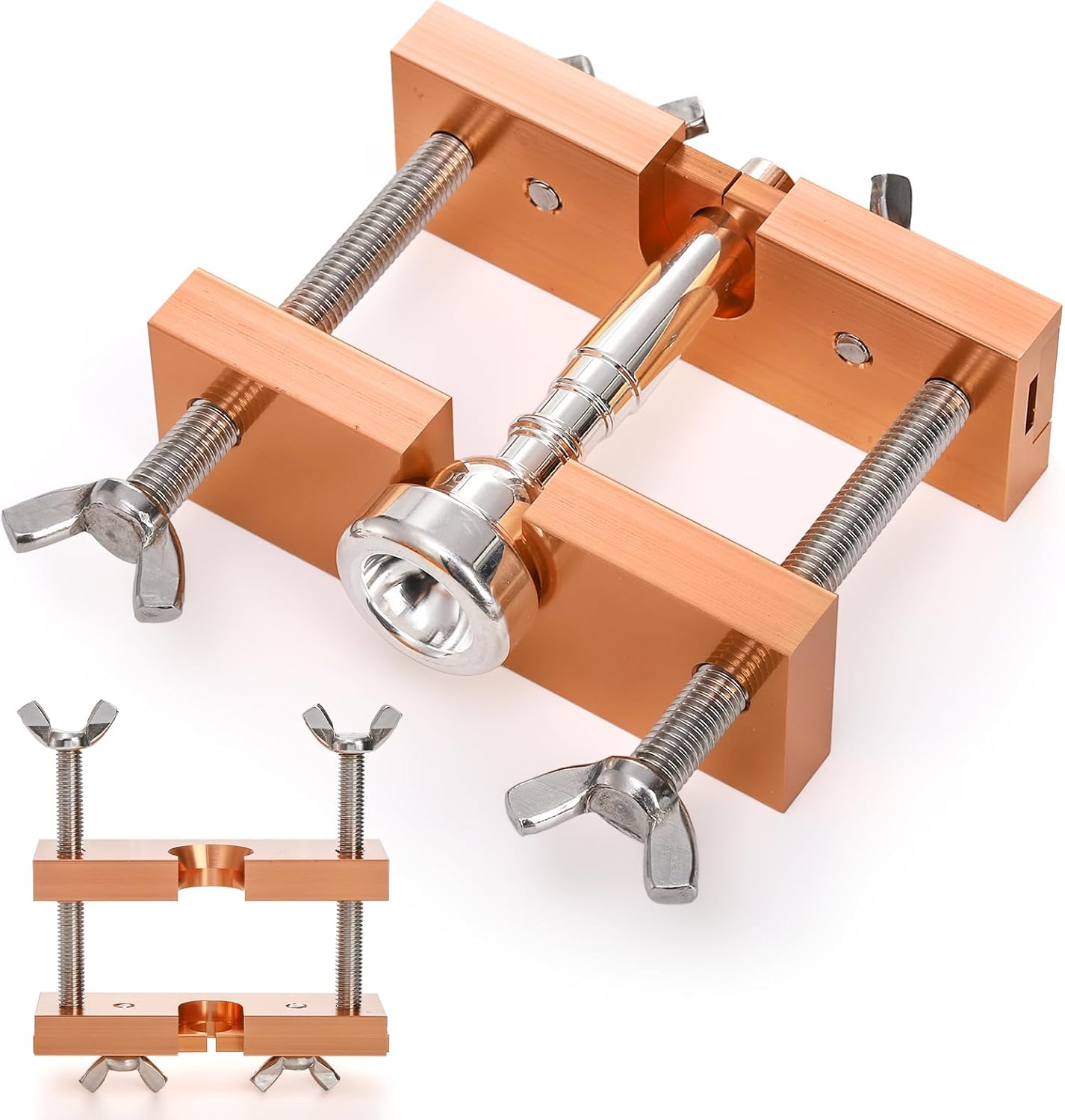 Trumpet Mouthpiece Puller Tool, Professional Rose Gold Mouthpiece
