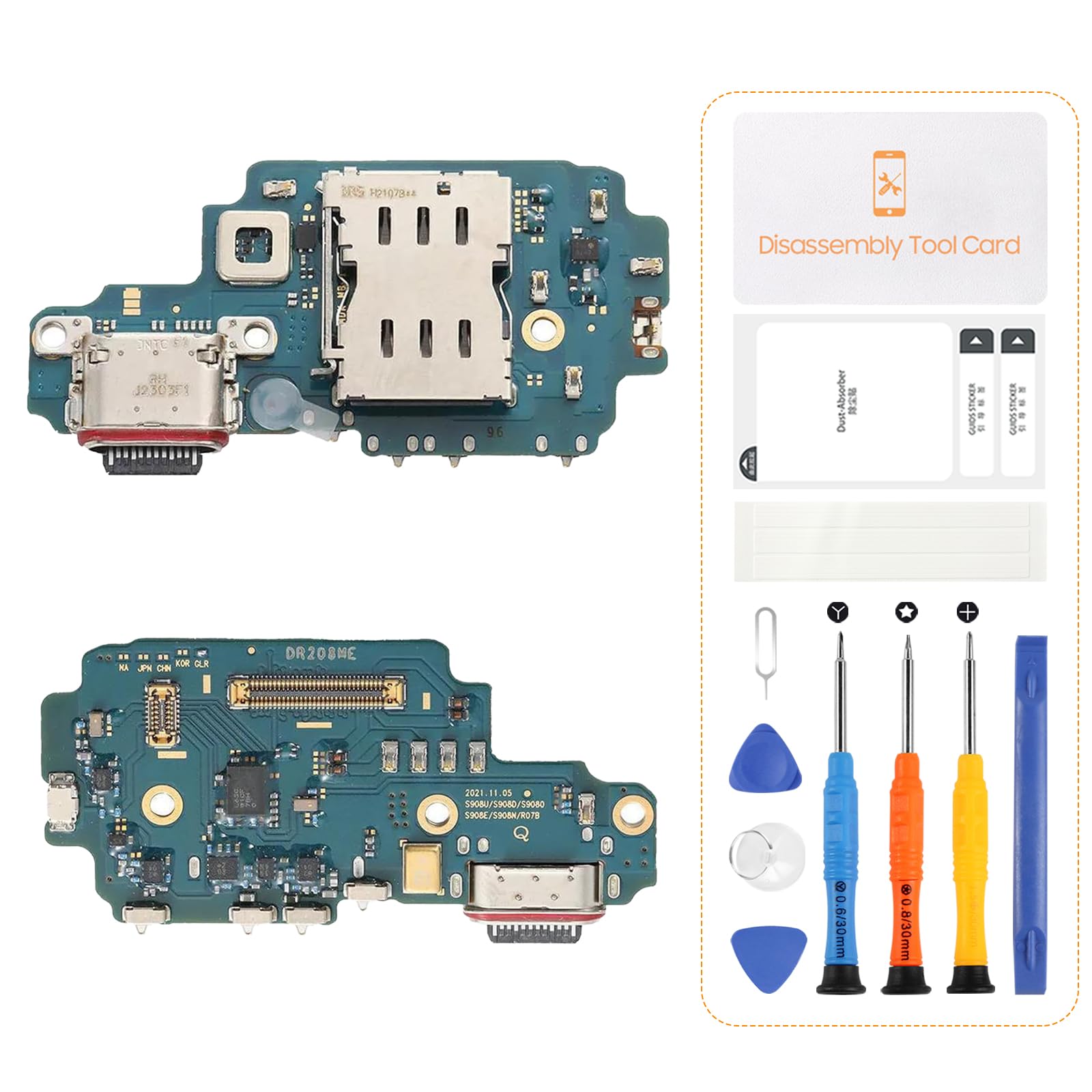 Amazon | Samsung Galaxy S22用ドックコネクター ウルトラ充電ポート