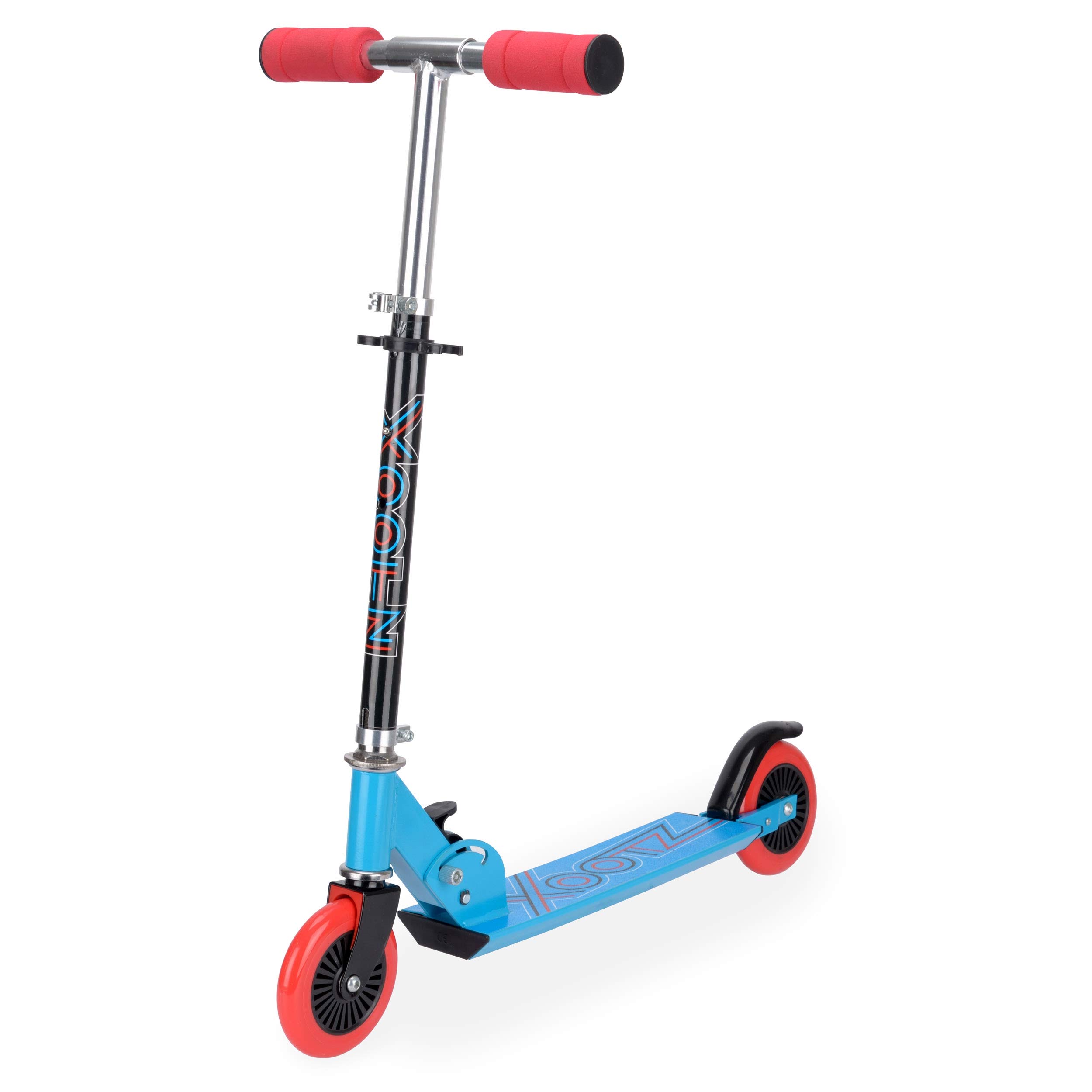 Xootz Kids' Folding Kick Scooter with Adjustable Handlebars