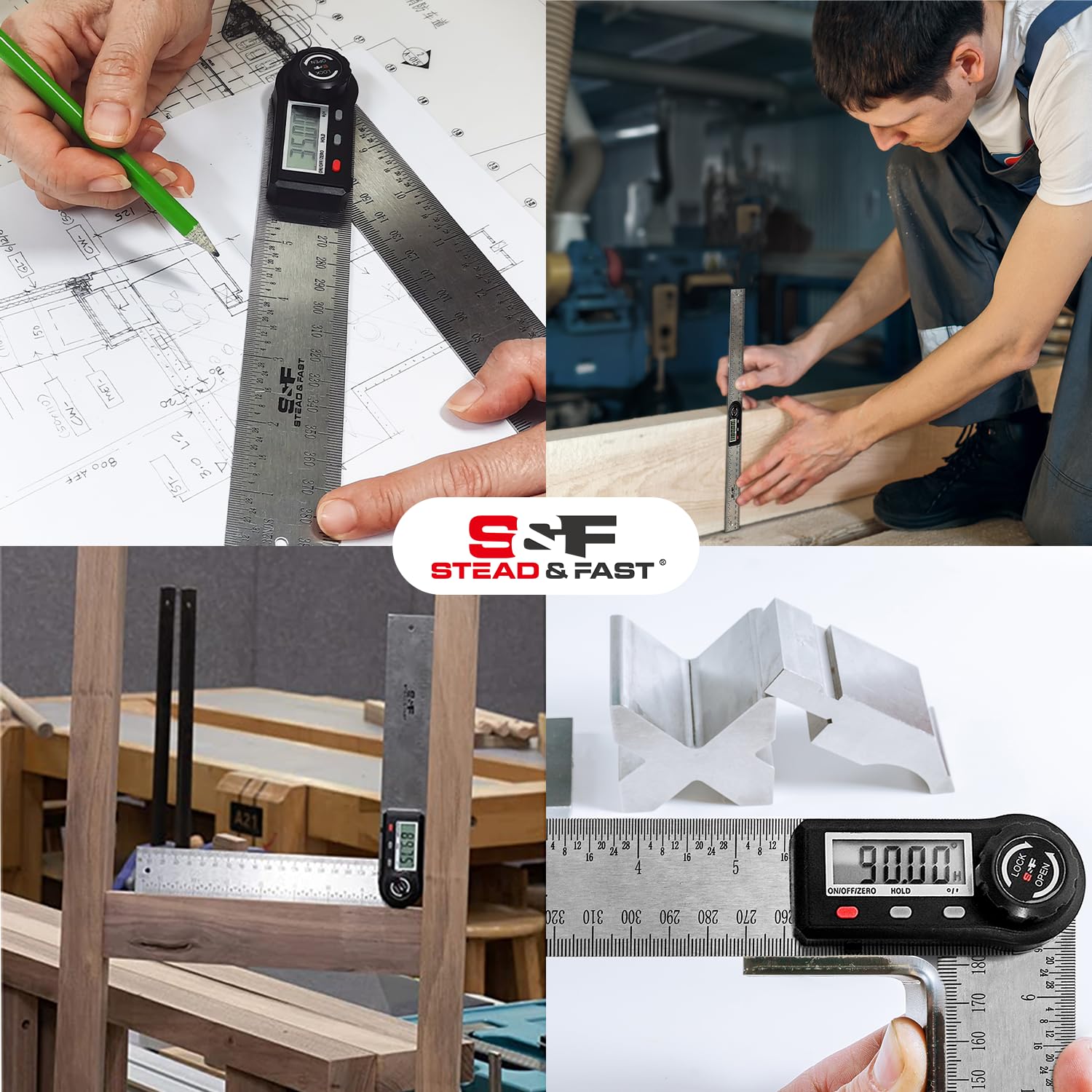Digital Angle Finder Tool - Precision Measurement -9