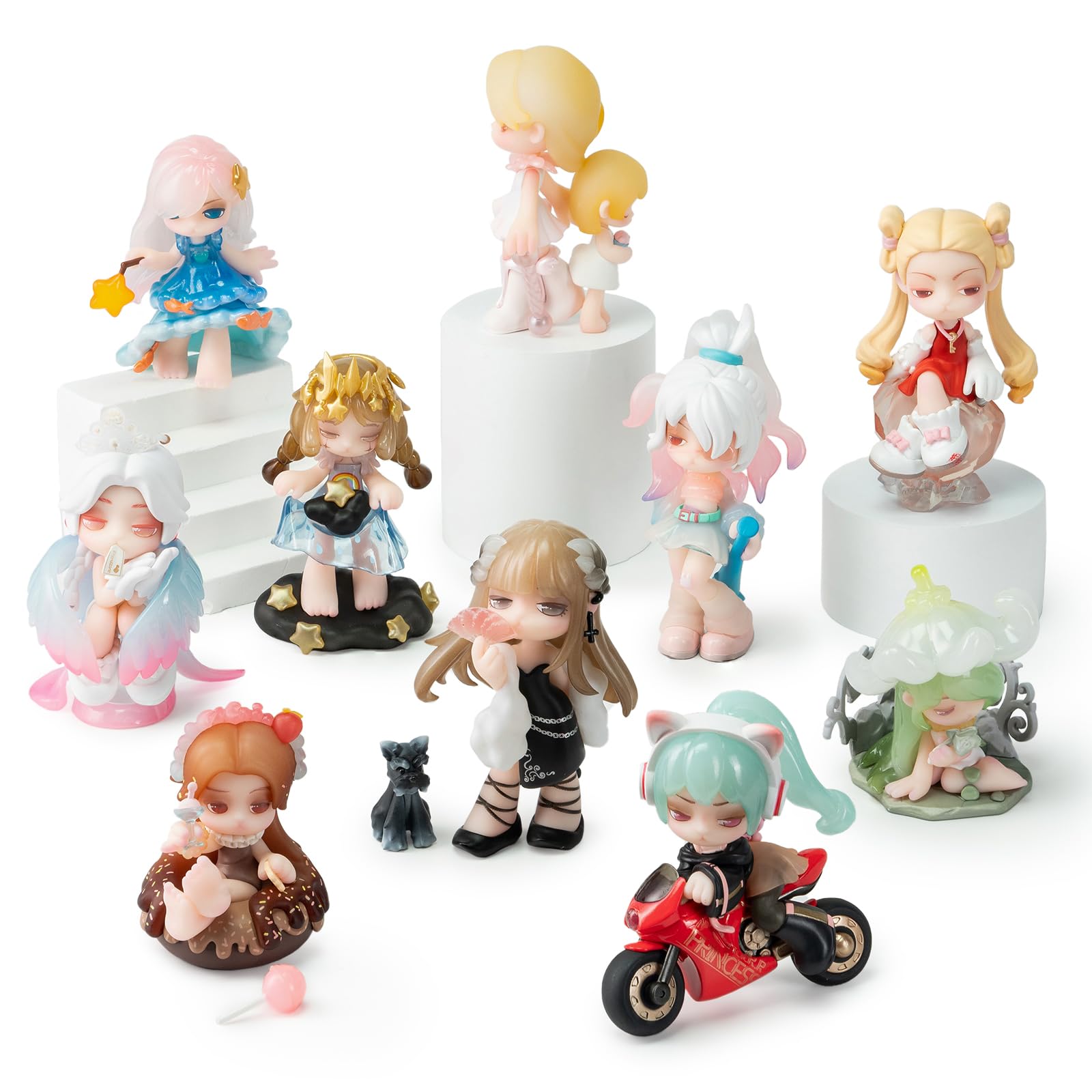 BEEMAI Aroma Princess Between Us Series 1PC Blind Box Figures, Random Design Cute Figures Collectible Toys Birthday Gifts