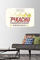 Vista 2 de Pokémon - Póster de pared de nostalgia Pikachu con chinchetas