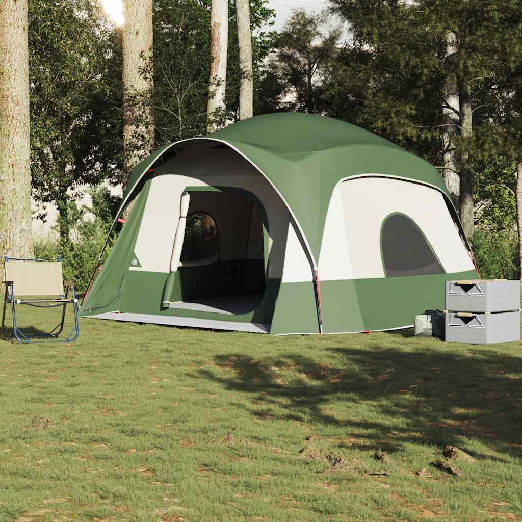 Tienda de campaña familiar para 6 personas con techo impermeable y conexión eléctrica, para aventuras al aire libre