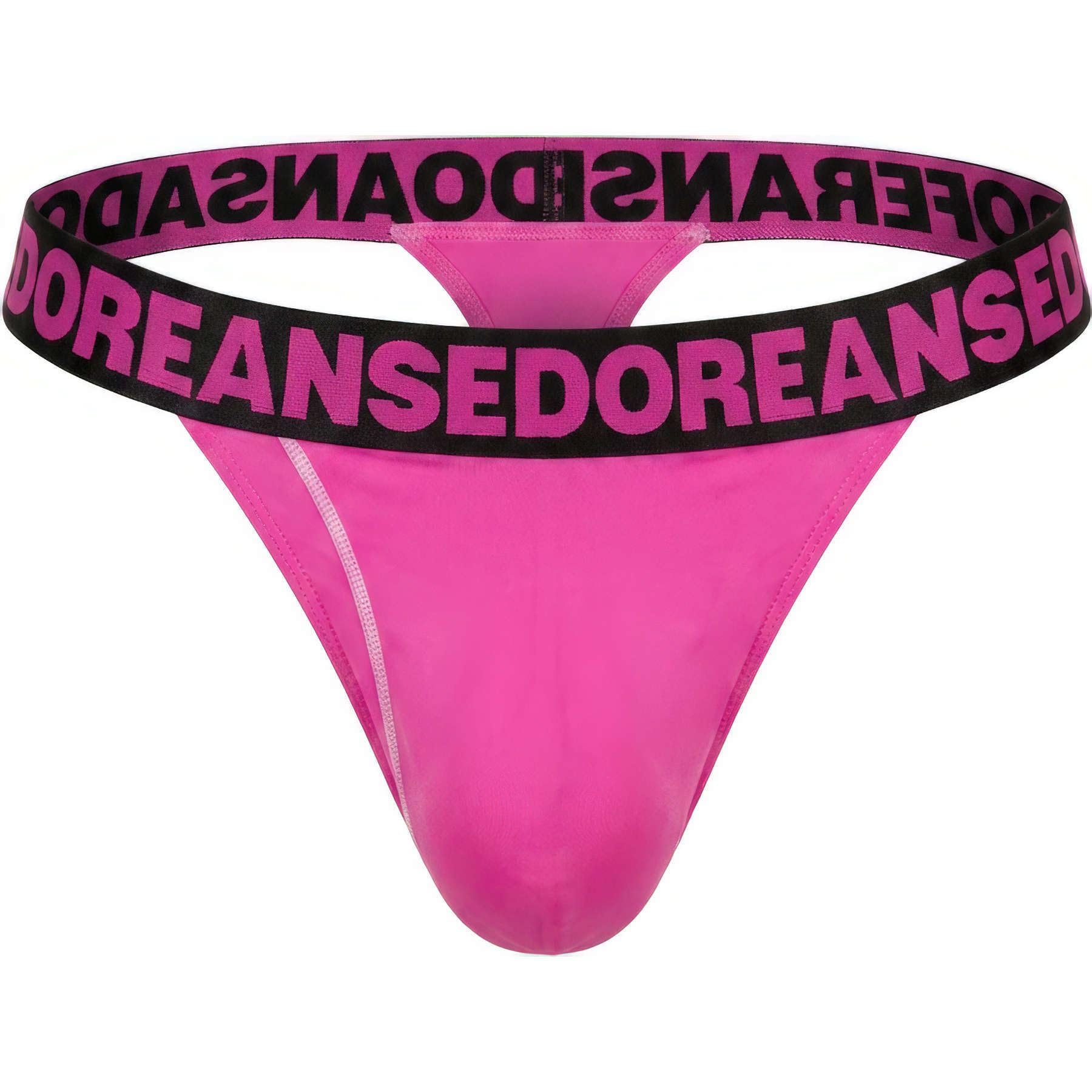 Doreanse Underwear, 1036 Sexy Thongs, Neon Pink, male's Size 2XL, Pack of 1