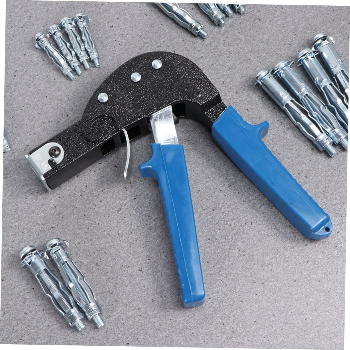 DOITOOL 19 Stück Teiliges Dübel Schrauben Hohlraum metalldübel für Rigipsplatten Schwerlast Plattenbaustoff Befestigung Inklusive Montagewerkzeug Geeignet für Gipskarton Hohlwandfixierung