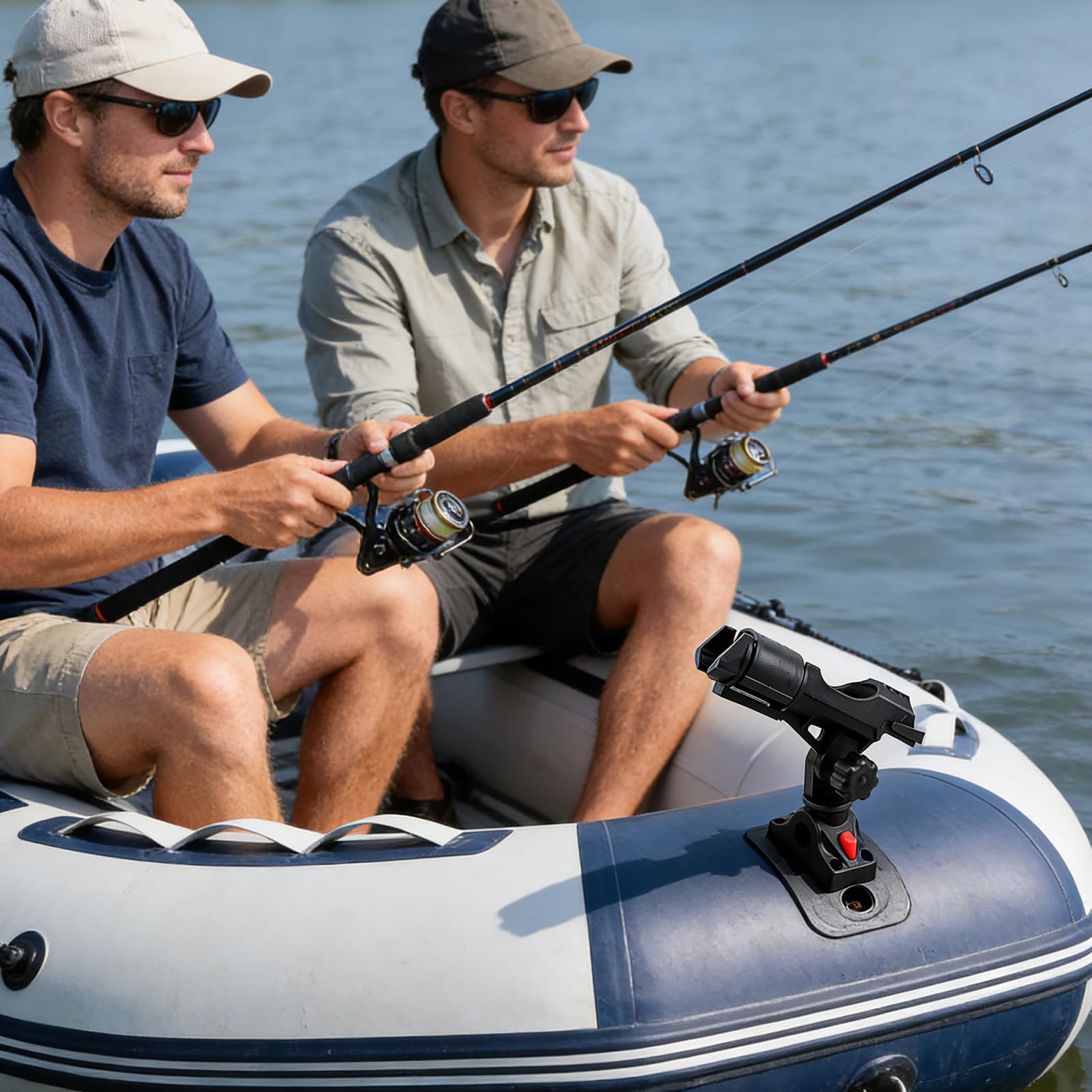 Supporto per canna da pesca, regolabile, per kayak, per acqua salata, fiume, padre, fidanzato, zio, , nonno, marito, figlio, , colleghi