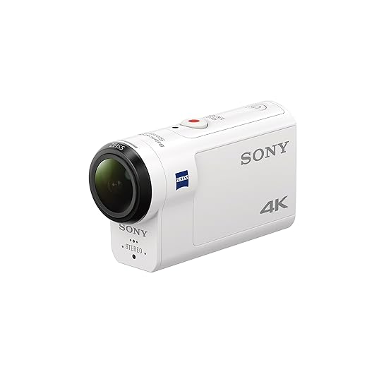 Sony FDR-X3000R 4K Ultra Stabilized Action Camera White